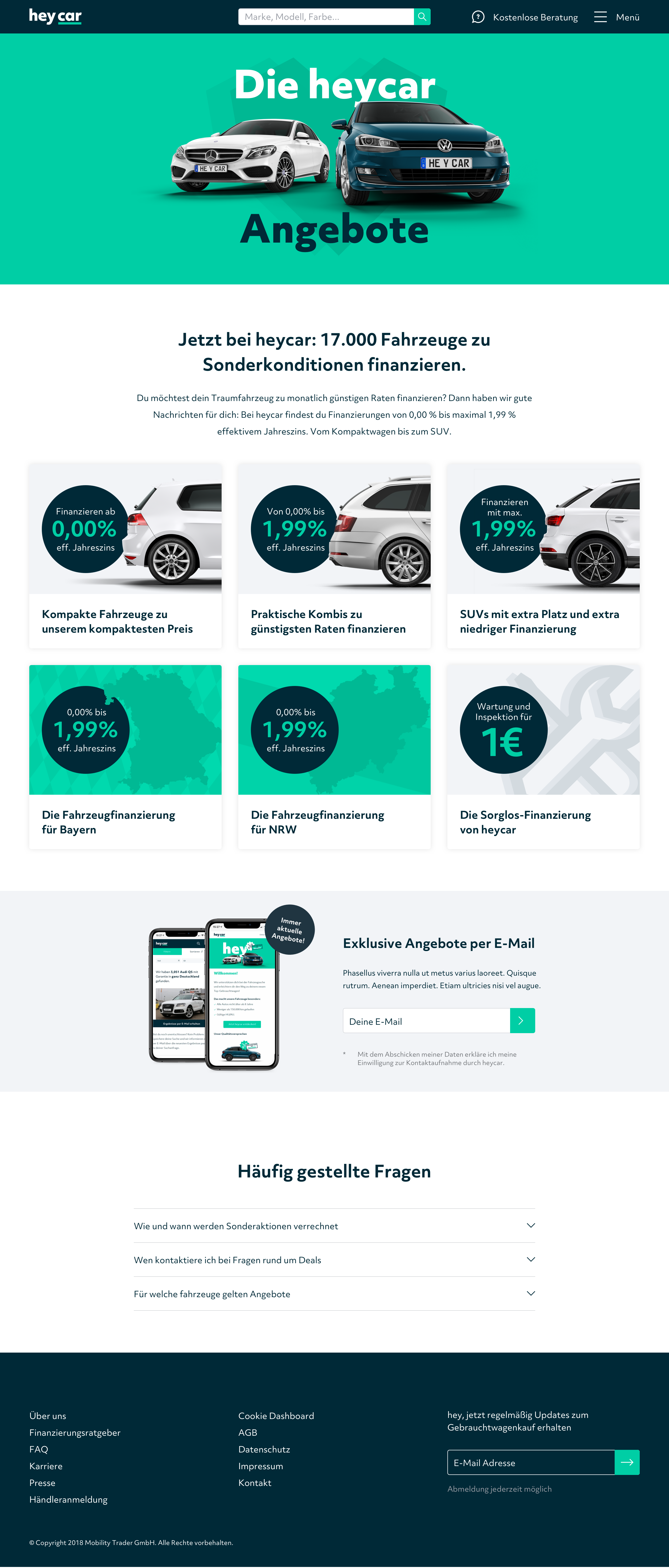 hey.car Aktionsangebote