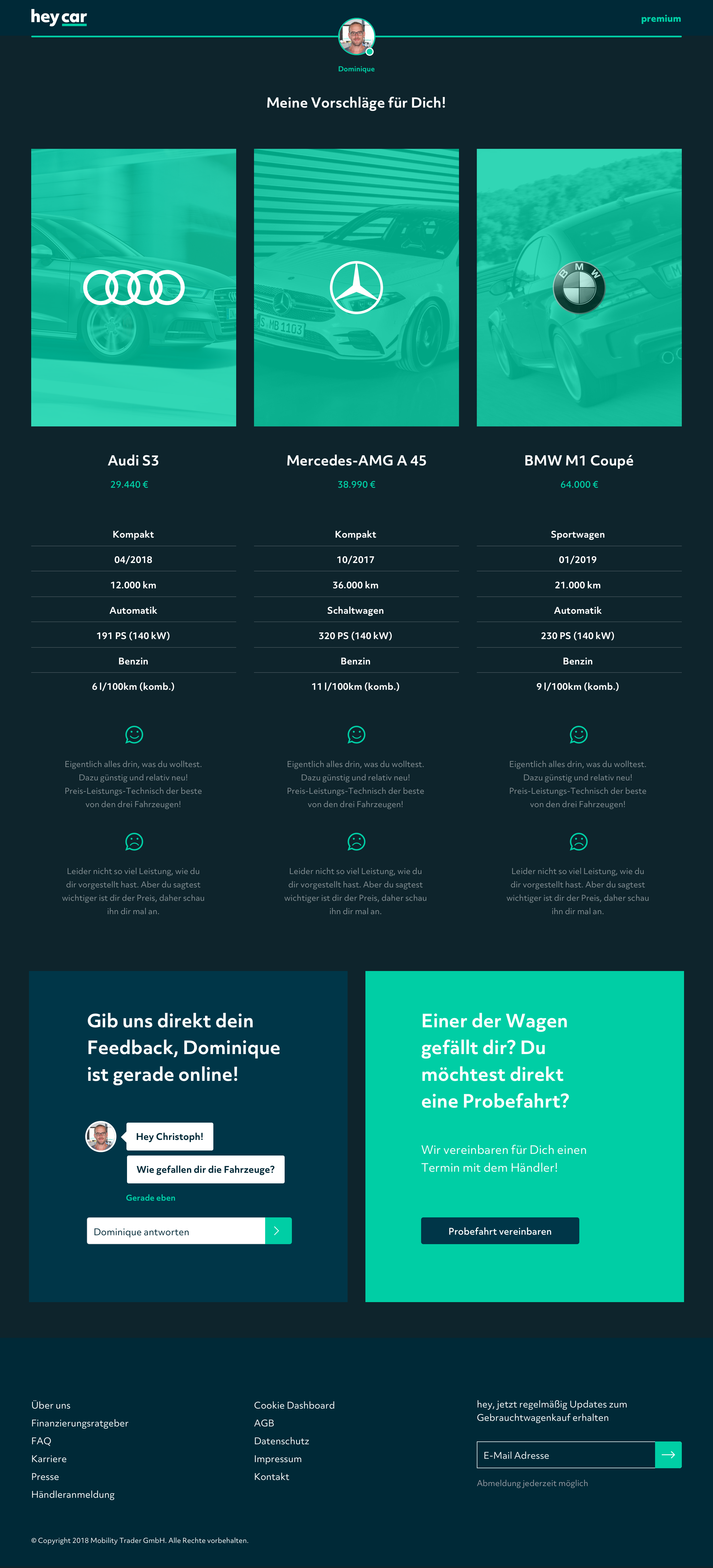 hey.car Premium Feature 2