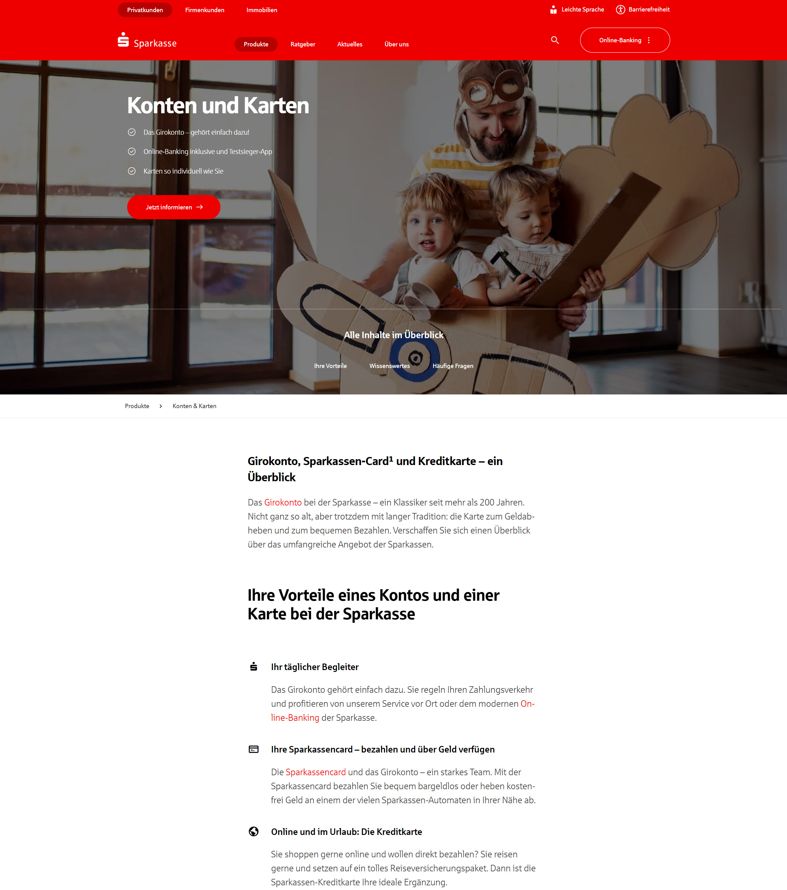 Sparkasse.de – Konten & Karten